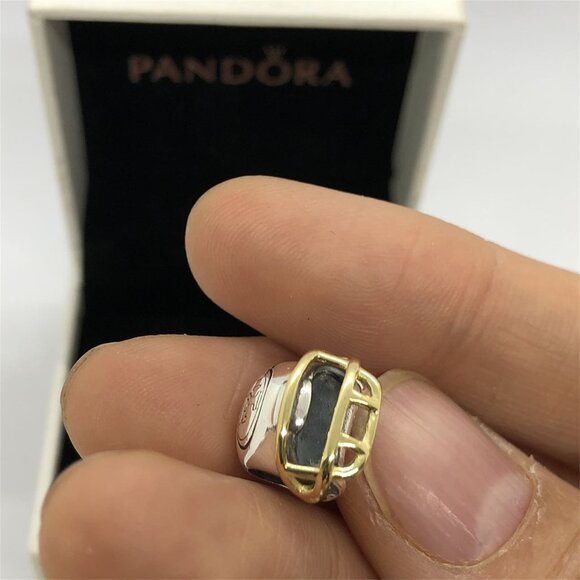 ✨🔥Pandora San Francisco 49'rs Football Helmet Charm - Picture 8 of 8